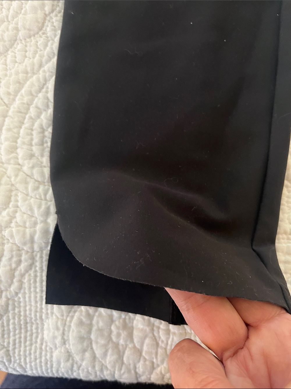 Athleta Black Leggings with Zipper Pockets in front S - Picture 9 of 9